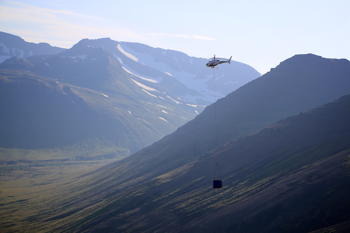 Helicopter Transport in Iceland by Reykjavik Helicopters